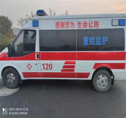 沅江救护车出租服务案例3